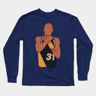 Reggie Miller Choke Long Sleeve T-Shirt